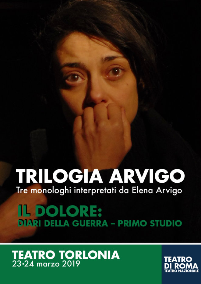 IL DOLORE - Elena Arvigo - Teatro Torlonia_locandina-web